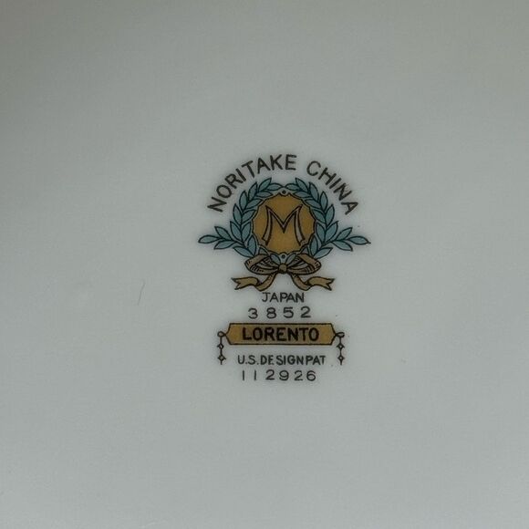 Vintage Lorento Bu Noritake Japan Vegetable Bowl Serving - Picture 4 of 8